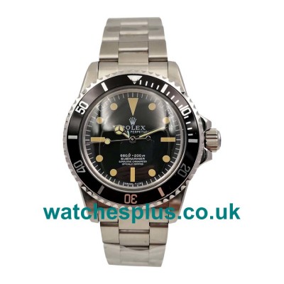 UK Best 1:1 Rolex Submariner 1680 Replica Watches With Black Dials For Men