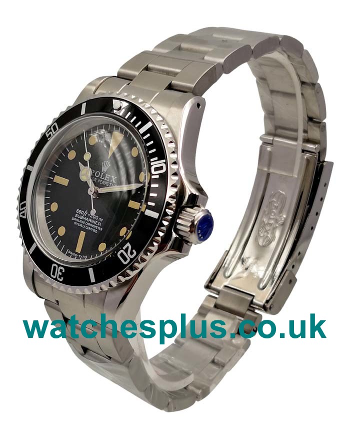 UK Best 1:1 Rolex Submariner 1680 Replica Watches With Black Dials For Men