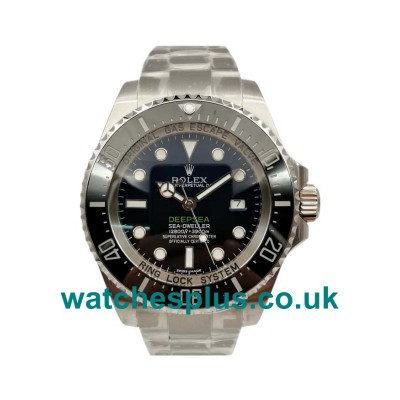 UK AAA Quality Replica Rolex Sea-Dweller Deepsea 116660 V7 Stainless Steel D-Blue Dial Swiss 3135 Watches