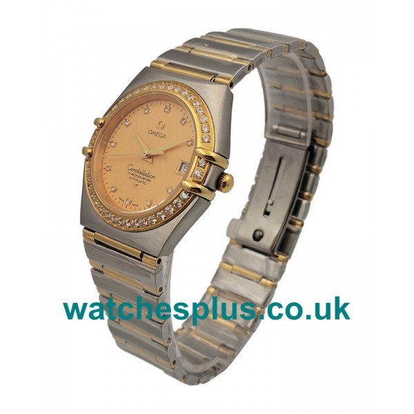 UK Luxury Replica Omega Constellation 1207.15.00 With Champagne Dials For Sale