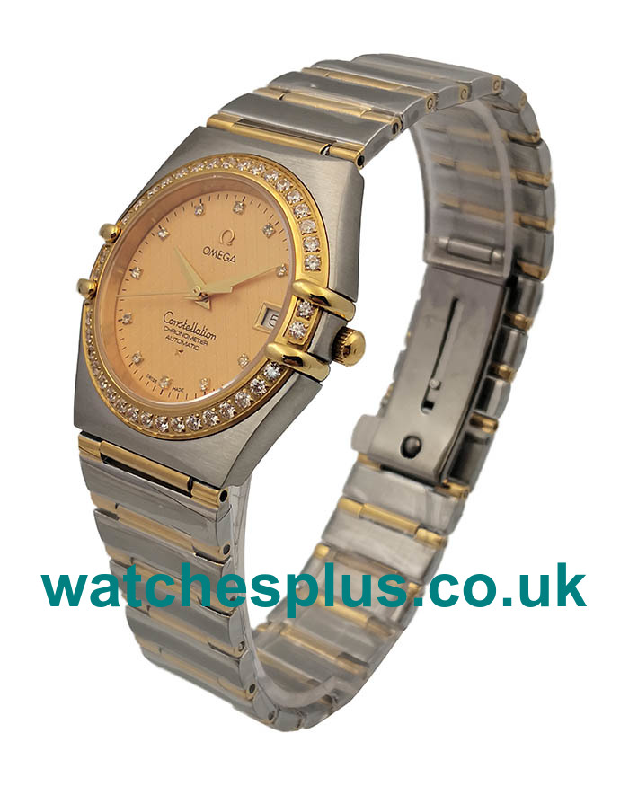 UK Luxury Replica Omega Constellation 1207.15.00 With Champagne Dials For Sale