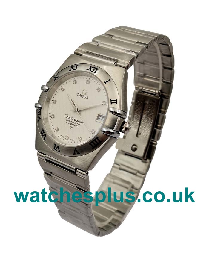 UK Best Quality Replica Omega Constellation 1502.35.00 With White Dials And Steel Cases