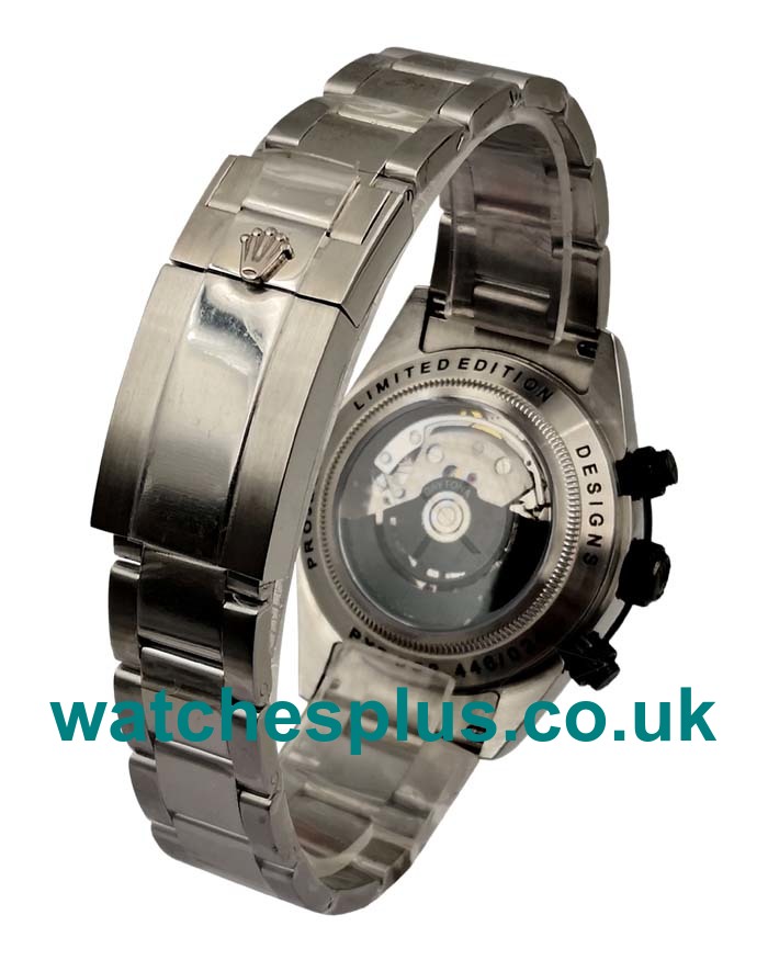 UK High Quality Rolex Daytona 116500 LN Replica Watches With Black Dials For Men