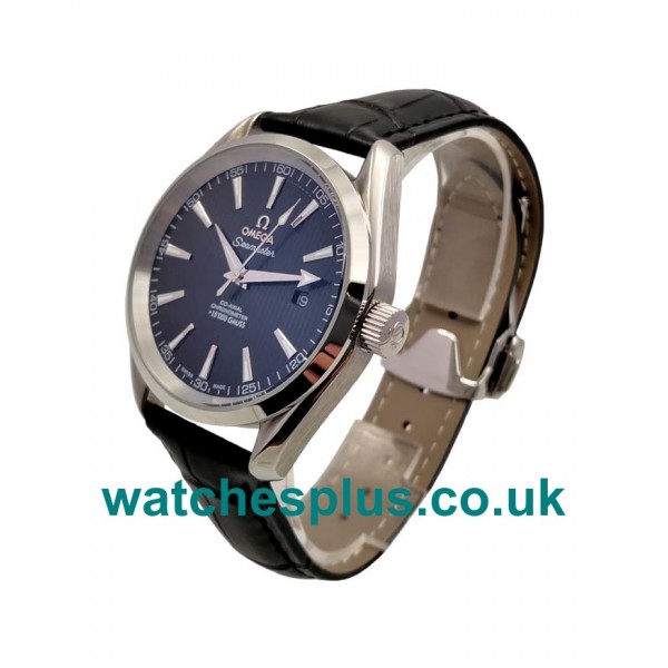 UK AAA Quality Omega Seamaster 231.13.39.21.01.001 Fake Watches With Black Dials For Men