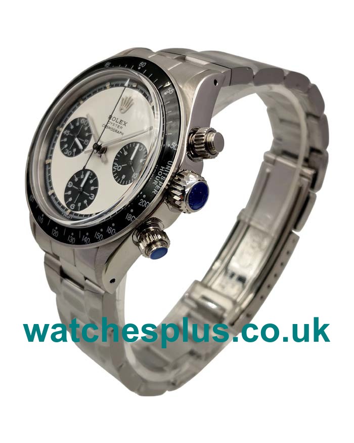 UK Best 1:1 Rolex Daytona 6263 Replica Watches With White Dials For Sale