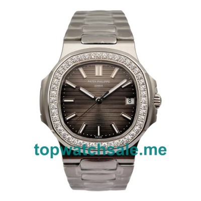 UK 1:1 Wholesale Replica Patek Philippe Nautilus Watches With Steel Cases For Men