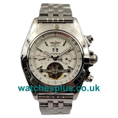 UK Top Swiss Replica Breitling Bentley Mulliner Tourbillon With White Dials And Steel Cases For Men