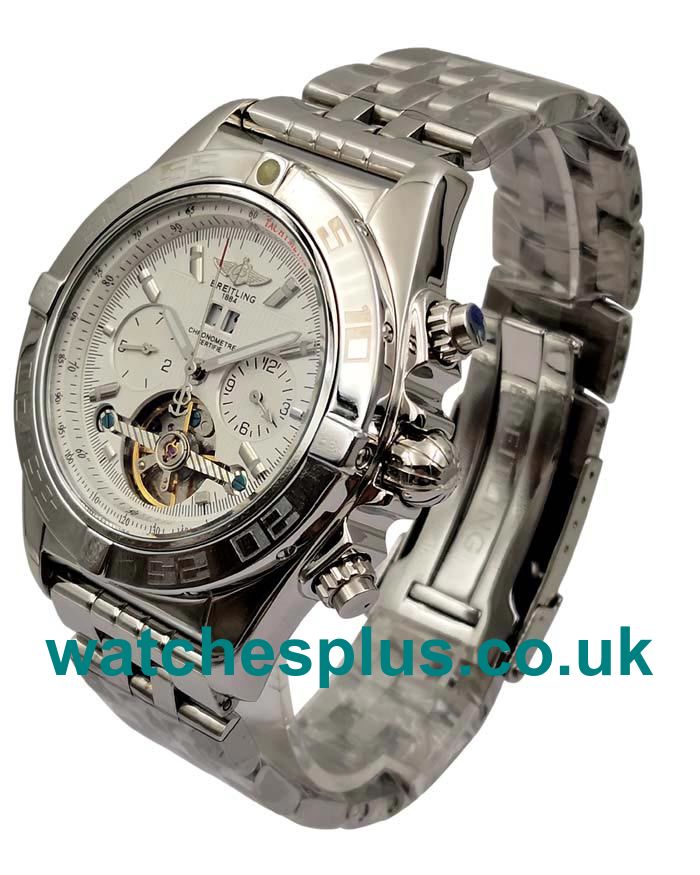 UK Top Swiss Replica Breitling Bentley Mulliner Tourbillon With White Dials And Steel Cases For Men