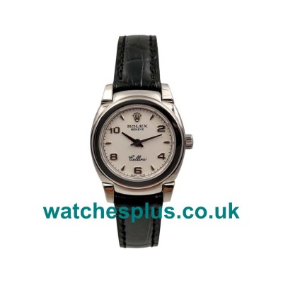 UK High Quality Rolex Cellini 5310 Replica Watches With White Dials For Women