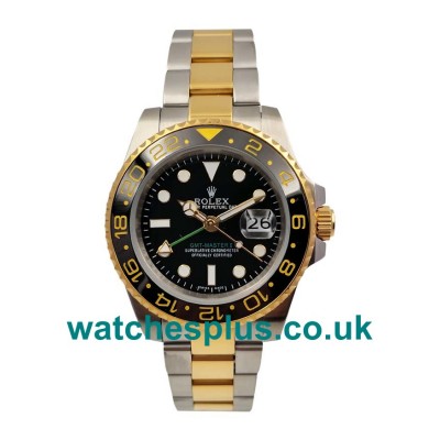 UK Best Quality Rolex GMT-Master II 116713 LN Replica Watches With Black Dials For Men