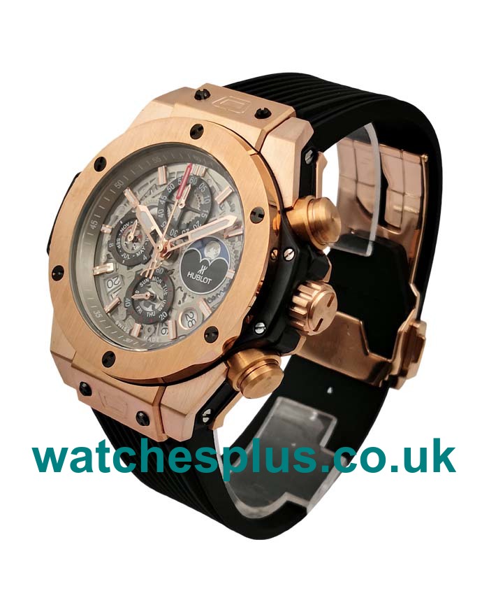 UK AAA Quality Hublot Big Bang 406.OM.0180.RX Replica Watches With Skeleton Dials For Sale