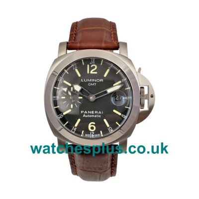 UK AAA Quality Fake Panerai Luminor GMT PAM00244 In 40 MM With Black Dials For Sale