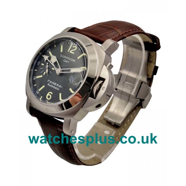 UK AAA Quality Fake Panerai Luminor GMT PAM00244 In 40 MM With Black Dials For Sale