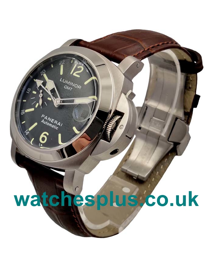 UK AAA Quality Fake Panerai Luminor GMT PAM00244 In 40 MM With Black Dials For Sale