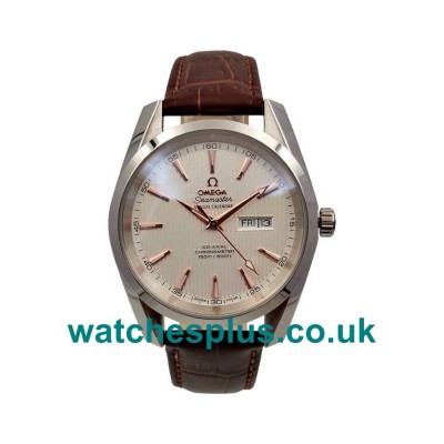 UK Best Quality Omega Seamaster Aqua Terra 150M 231.13.39.22.02.001 Fake Watches With Silver Dials For Sale