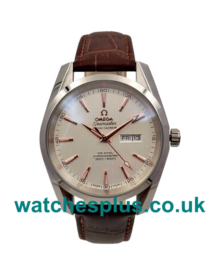 UK Best Quality Omega Seamaster Aqua Terra 150M 231.13.39.22.02.001 Fake Watches With Silver Dials For Sale