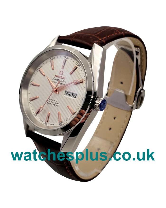 UK Best Quality Omega Seamaster Aqua Terra 150M 231.13.39.22.02.001 Fake Watches With Silver Dials For Sale