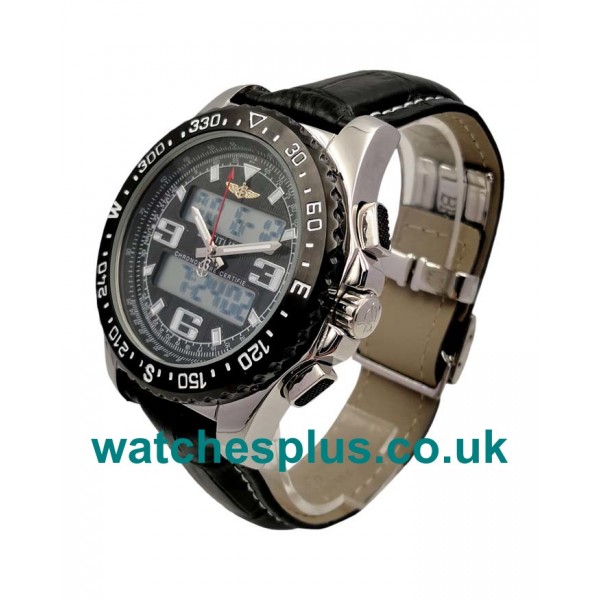 UK Cheap Breitling Professional Airwolf A78364 Fake Watches With Black Dials For Men