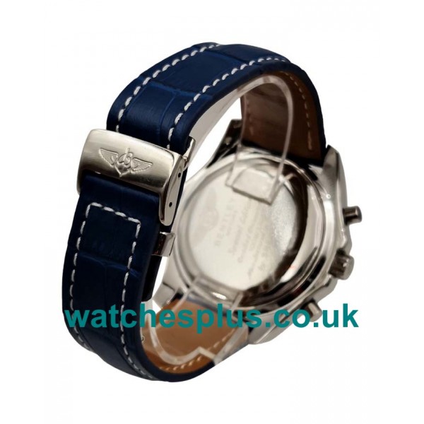 UK Luxury 1:1 Breitling Bentley 6.75 A44362 Replica Watches With Blue Dials And Steel Cases For Sale