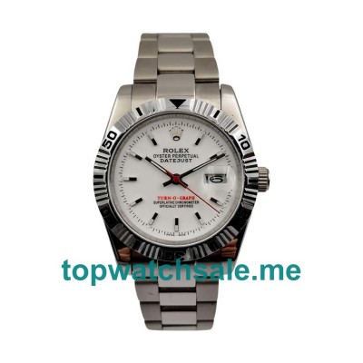 High Quality Rolex Datejust Turn-O-Graph 116264 Replica Watches With Ice Blue Dials Online