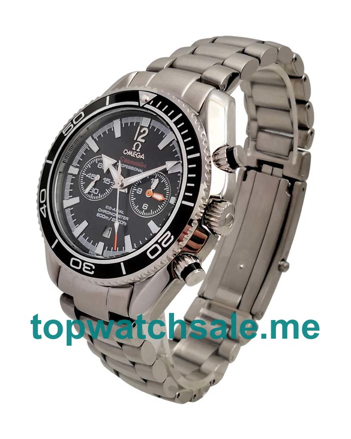 UK Top Quality Omega Seamaster Planet Ocean 232.30.46.51.01.001 Fake Watches With Black Dials For Men