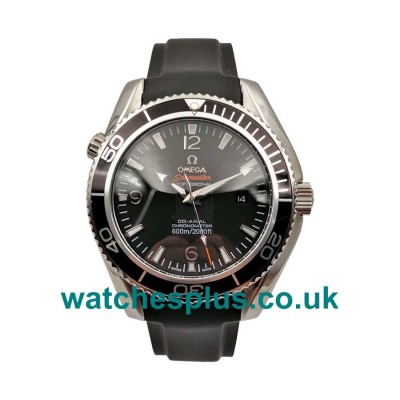 UK Best 1:1 Omega Seamaster Planet Ocean 232.32.46.21.01.003 Fake Watches With Black Dials Online