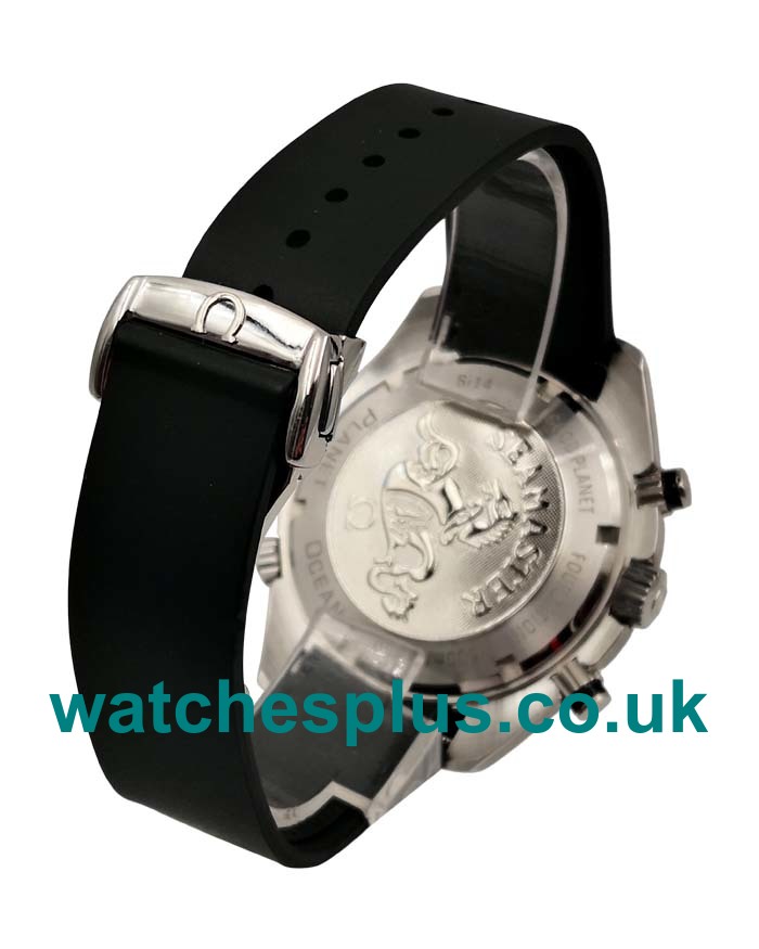 UK Top Quality Omega Seamaster Planet Ocean 2210.50.00 Replica Watches With Black Dials Online