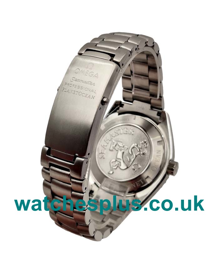 UK Best 1:1 Fake Omega Seamaster Planet Ocean GMT 232.30.44.22.01.001 With Black Dials For Sale