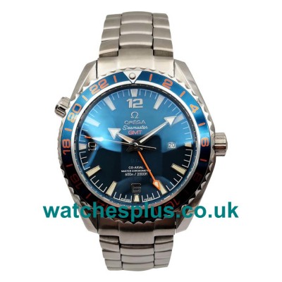 UK Best 1:1 Omega Seamaster Planet Ocean 232.30.44.22.03.001 Fake Watches With Blue Dials Online