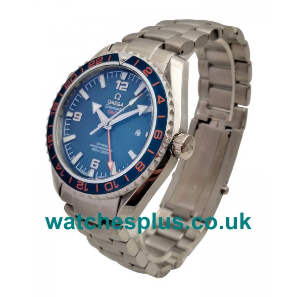 UK Best 1:1 Omega Seamaster Planet Ocean 232.30.44.22.03.001 Fake Watches With Blue Dials Online