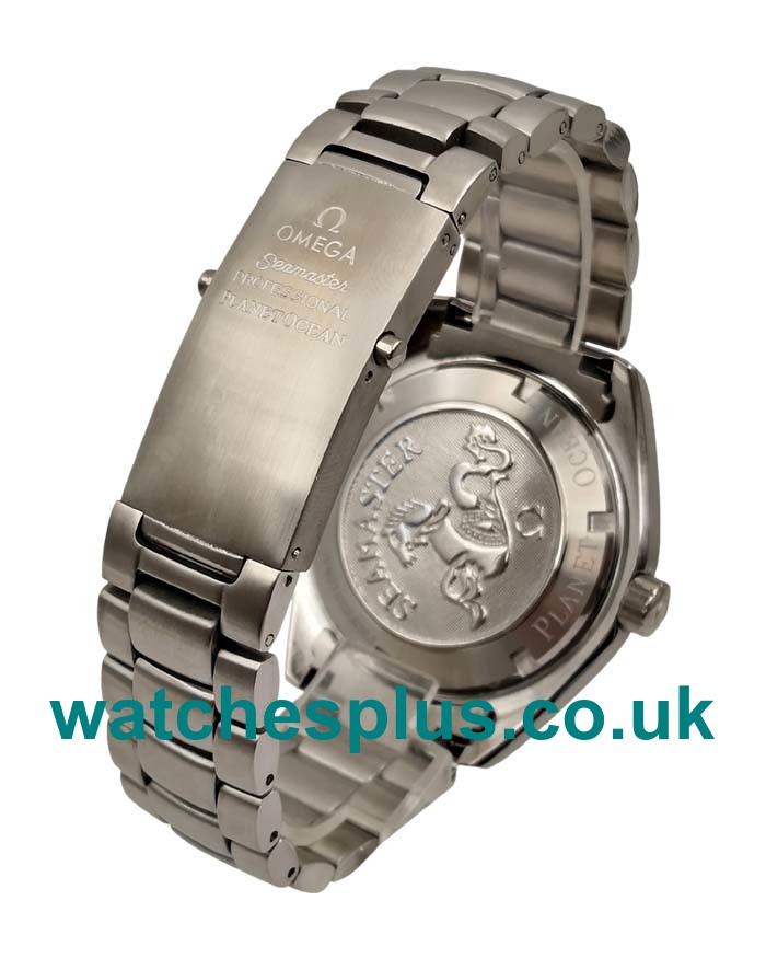 UK Best 1:1 Omega Seamaster Planet Ocean 232.30.44.22.03.001 Fake Watches With Blue Dials Online