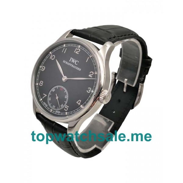 UK Perfect Online Replica IWC Portugieser IW545407 With Black Dials And Steel Cases