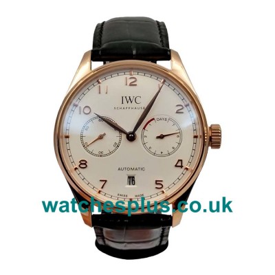 UK Perfect Replica IWC Portugieser IW500701 With Silver Dials And Rose Gold Cases For Sale