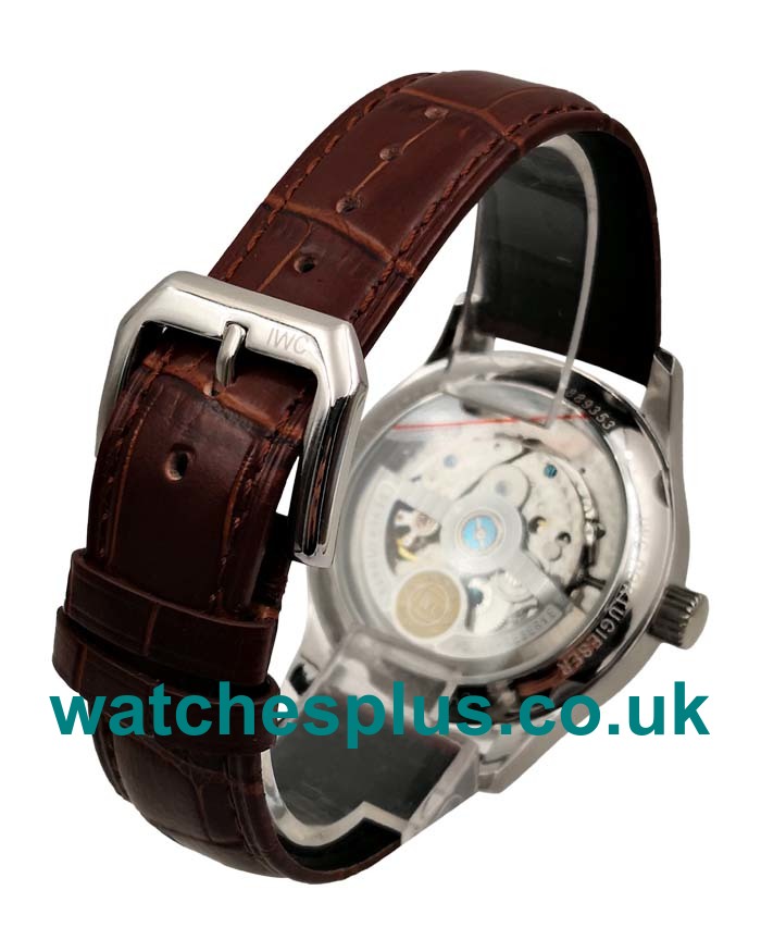 UK Luxury Replica IWC Portugieser IW500703 With Black Dials And Steel Cases For Men