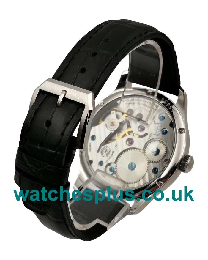 UK Best Quality 44 MM Replica IWC Portugieser IW545404 With Black Dials And Steel Cases Online