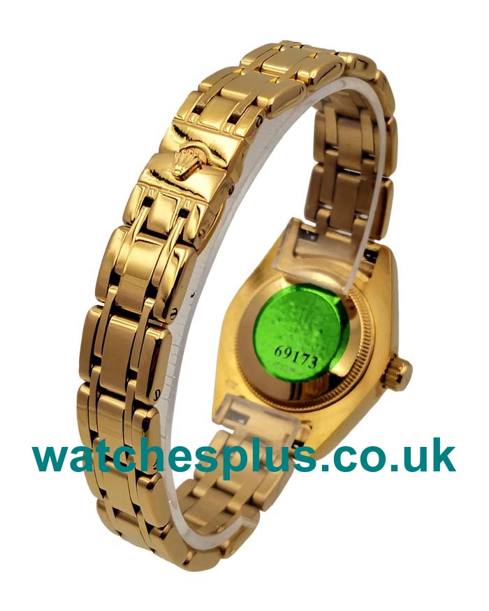 UK 1:1 Perfect Rolex Pearlmaster 81318 Replica Watches With Champagne Dials For Women