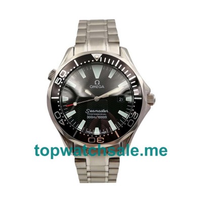 AAA Quality Omega Seamaster 300 M 2254.50.00 Replica Watches With Black Dials For Men