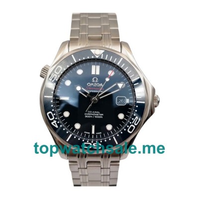 UK luxury 1:1 Replica Omega Seamaster 300 M 212.30.41.20.03.001 With Blue Dials For Men