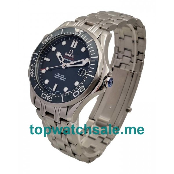 UK luxury 1:1 Replica Omega Seamaster 300 M 212.30.41.20.03.001 With Blue Dials For Men