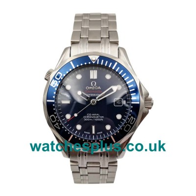 High Quality Omega Seamaster 300 M 212.30.41.20.03.001 Fake Watches With Blue Dials For Men