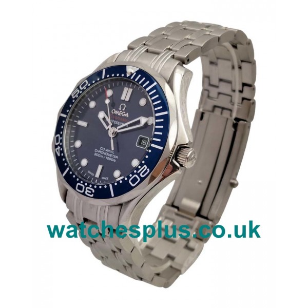 High Quality Omega Seamaster 300 M 212.30.41.20.03.001 Fake Watches With Blue Dials For Men