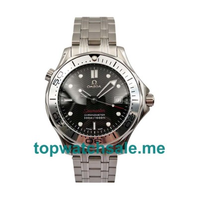 UK Best 1:1 Omega Seamaster 300 M 2251.50 Replica Watches With Black Dials For Men