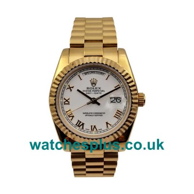 Top Quality Rolex Day-Date 118238 Fake Watches With White Dials For Sale