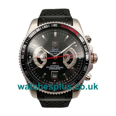 UK Cheap Replica TAG Heuer Grand Carrera CAV511C.FT6016 With Black Dials For Men