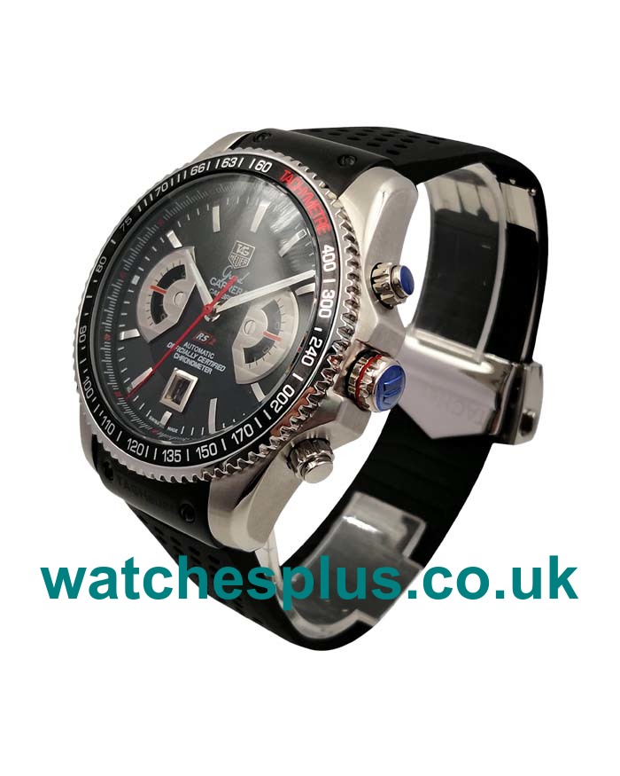 UK Cheap Replica TAG Heuer Grand Carrera CAV511C.FT6016 With Black Dials For Men