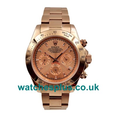 High Quality Rolex Daytona 116505 Replica Watches With Pink Dials For Men