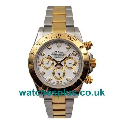 Best Quality Rolex Daytona 116523 Replica Watches With White Dials For Men