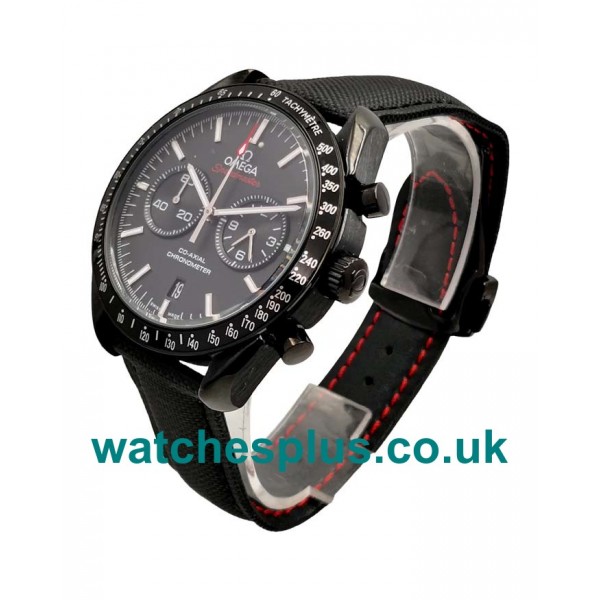 44 MM Perfect Omega Speedmaster 311.92.44.51.01.003 Replica Watches With Black Dials Online