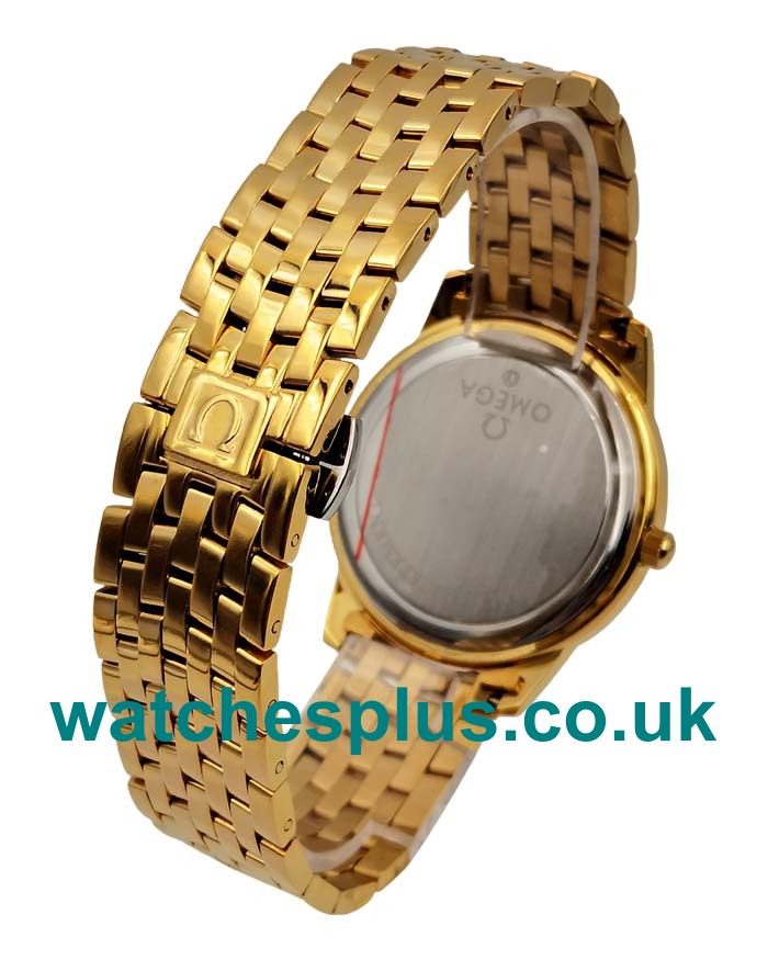 UK High Quality Omega De Ville Prestige 4174.31.00 Replica Watches With Silver Dials For Sale