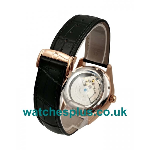 UK Best 1:1 Fake Omega De Ville Hour Vision 431.53.41.21.13.001 With Black Dials For Men